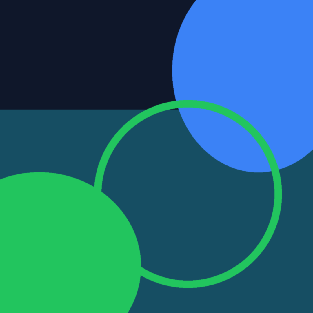 Soyuq mavi abstrakt axşam eskizi