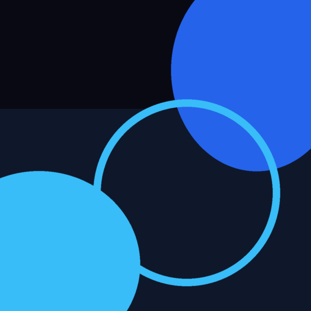 Soyuq mavi abstrakt axşam ritmi